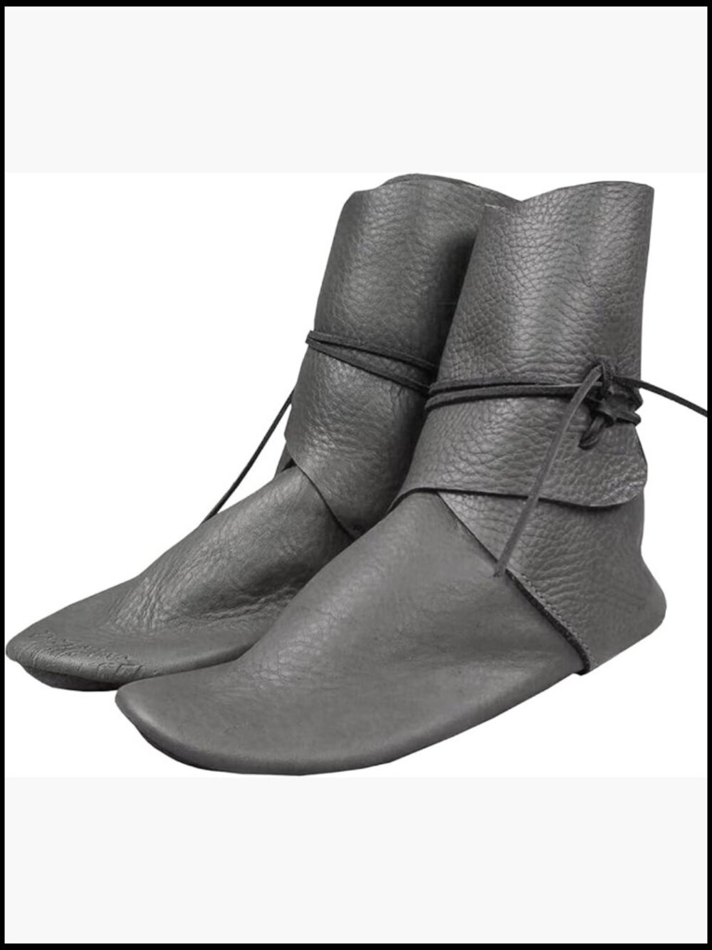 Medieval Slip On Lace Up Boots Cosplay Western Pirate Viking Cuff Shoes